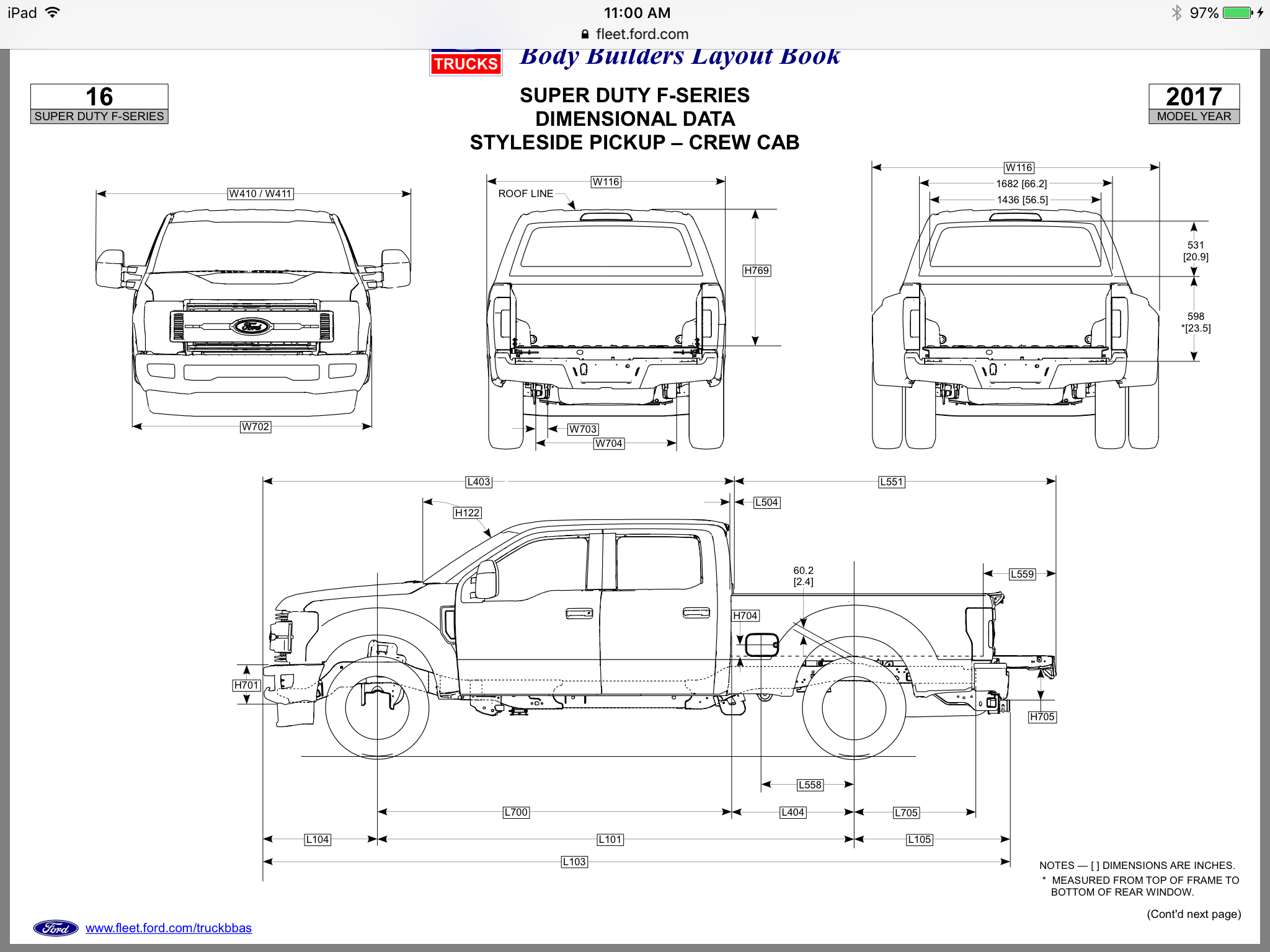 Bed length with tailgate down? - Ford Truck Enthusiasts Forums