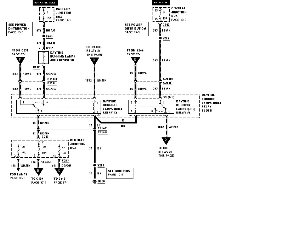 Headlight Wiring Diagram 02 F250 w/DRL - Ford Truck Enthusiasts Forums