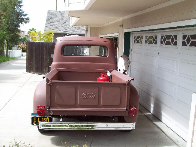 1951 Ford truck rear bumper #4