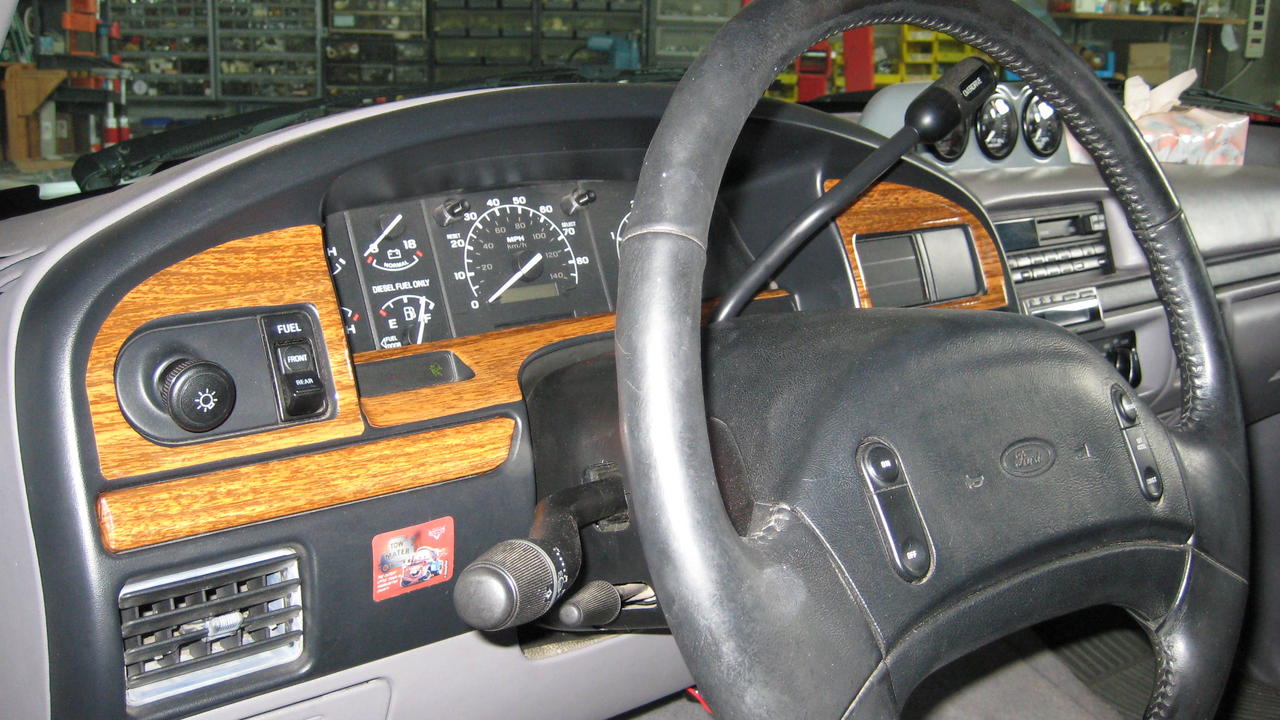 Ford woodgrain dash kits #3
