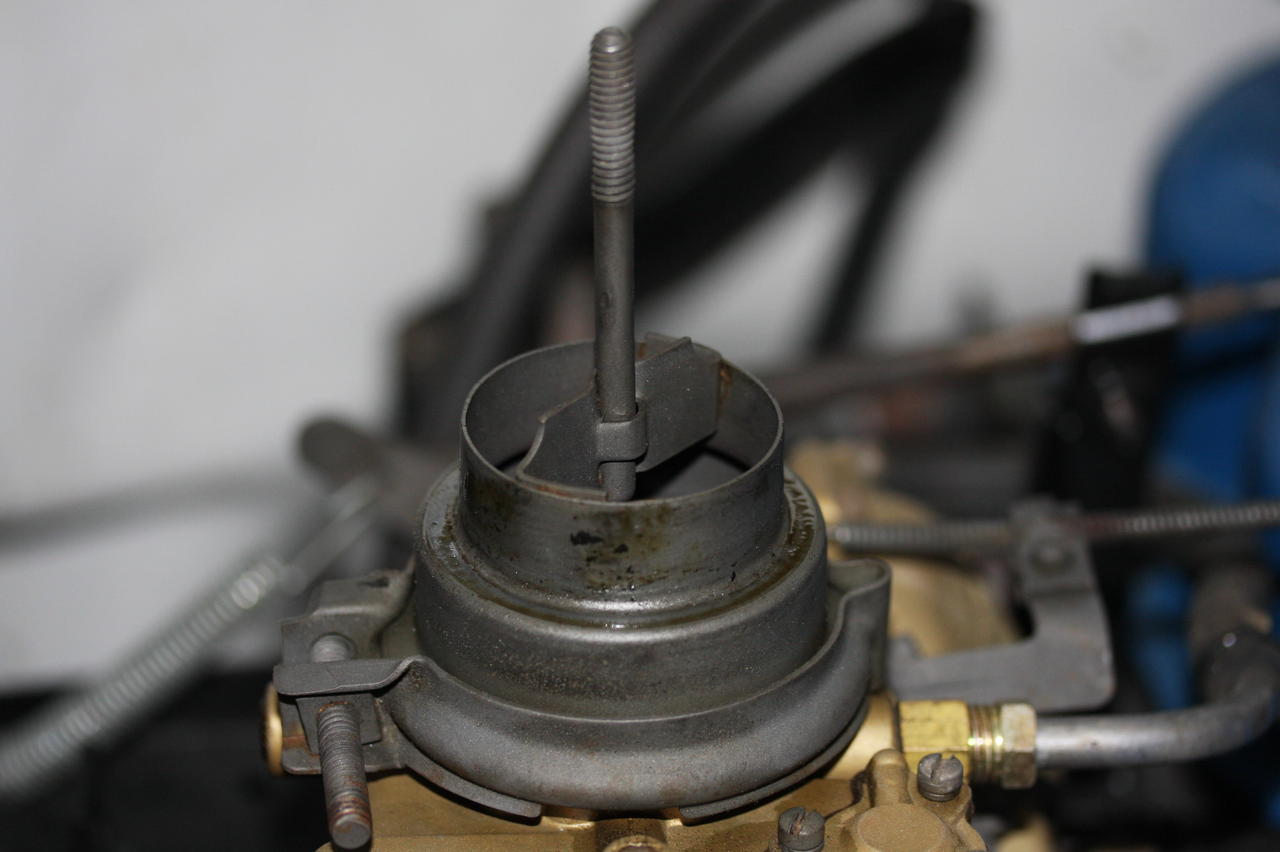 Oil Bath Air Filter Adapter for Holley 1904 Carburetor