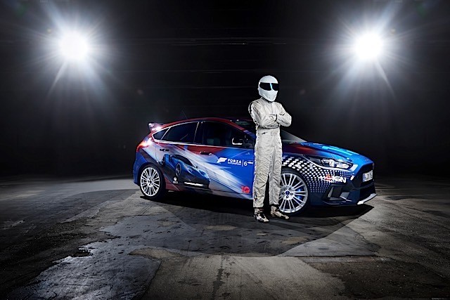 The Stig Takes Custom Focus RS to Germany for Gamescom