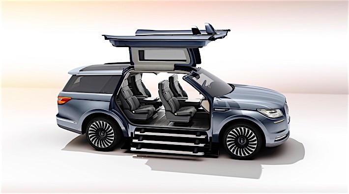Lincoln Navigator Concept is a Continental SUV with Gullwing Doors -  Ford-Trucks.com