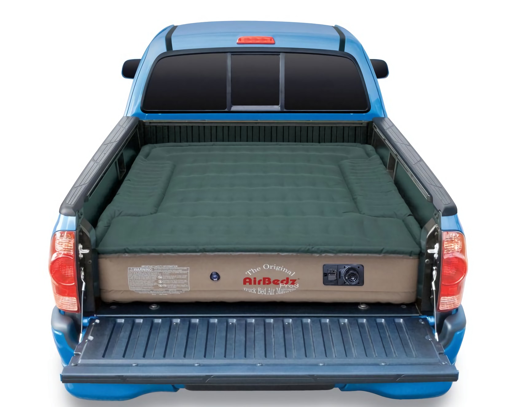 air mattress in truck bed