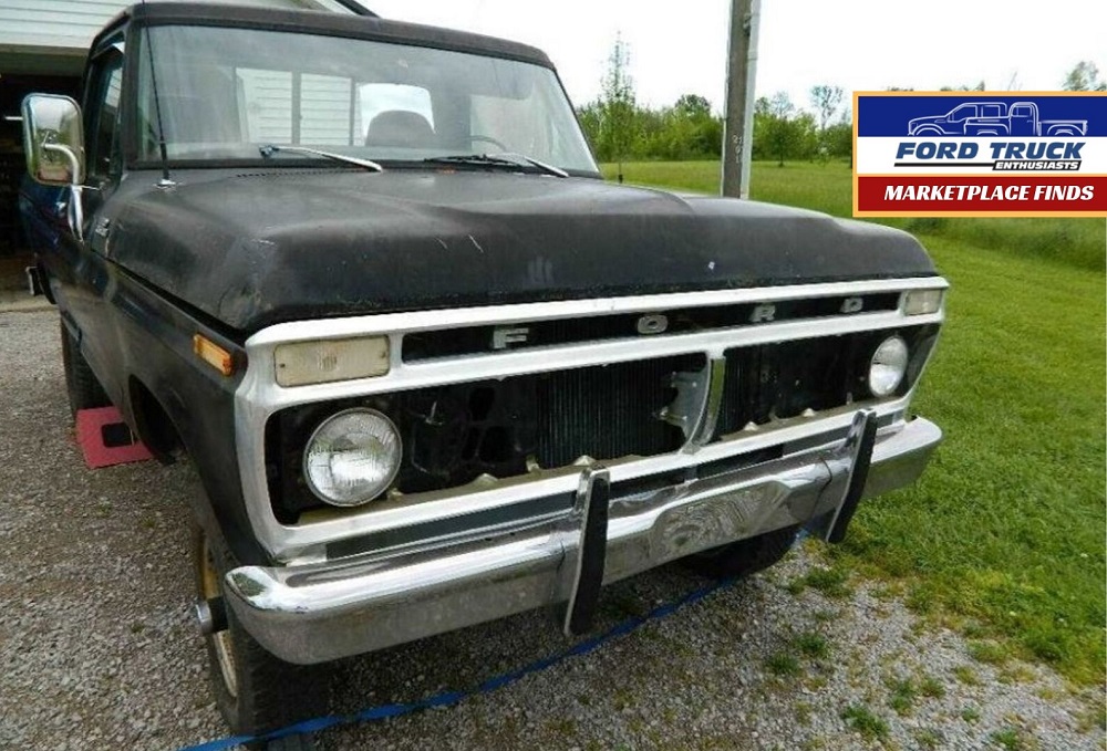 1977 F-150 Short Bed Is a Potential Project for Diehard Ford Fans
