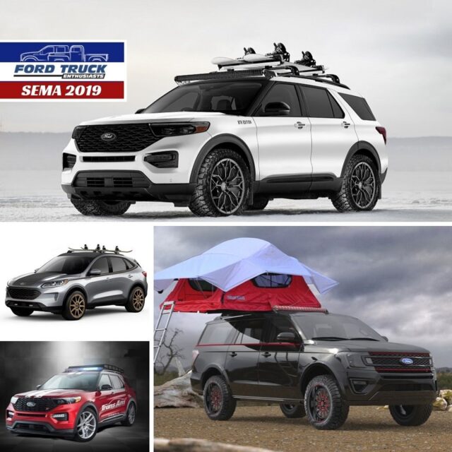Ford Escape, Explorer & Expedition Get Tricked-out SEMA Makeovers