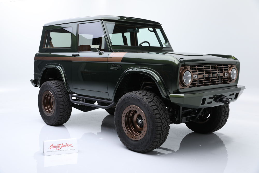 Amazing Bronco Shatters World Record at Barrett-Jackson Auction