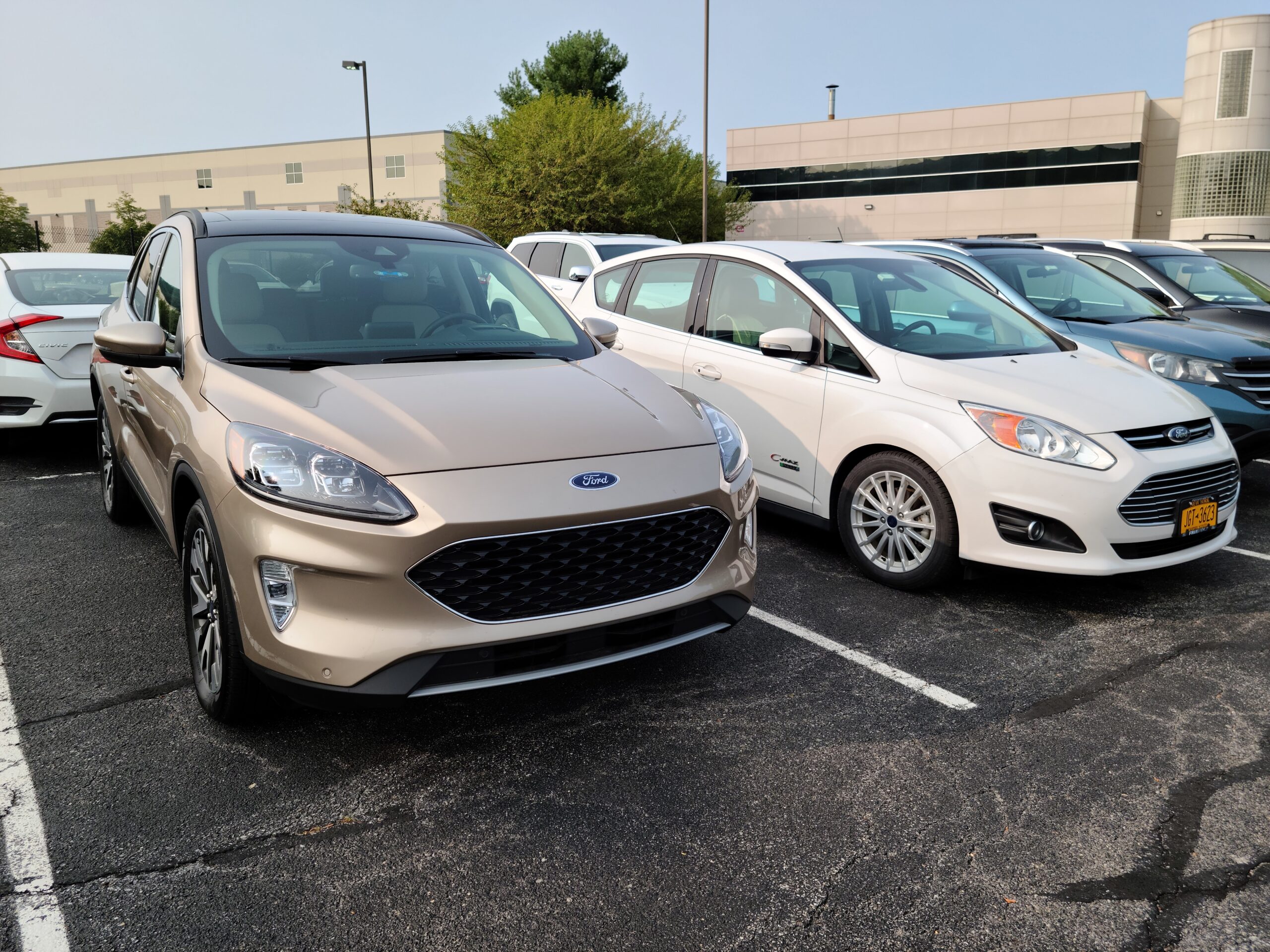 2020 Ford escape hybrid and ford c-max