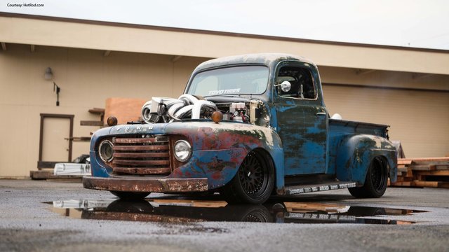 Throwback: Old Ford F-1 Hides 1,200 Horses