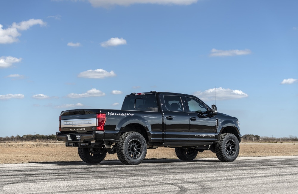 Hennessey has turned the Ford Raptor into a six-wheeled, 700bhp mammoth