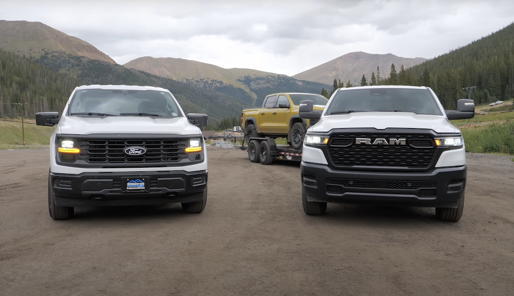 2024 Ford F-150 Coyote V8 vs 2025 Ram 1500 Hurricane I-6 Towing Test