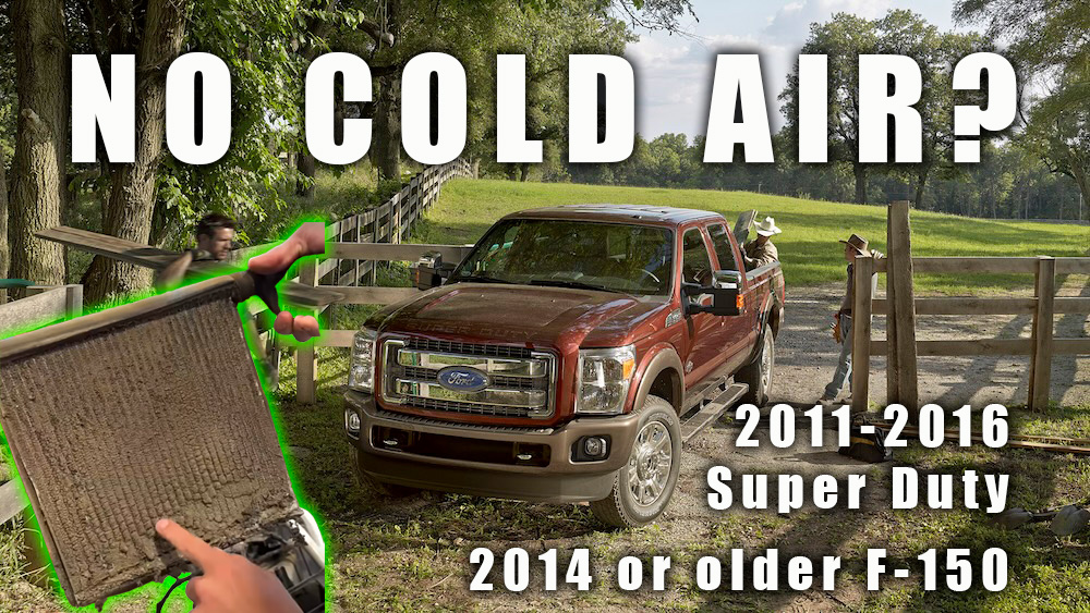 no cold air Super Duty